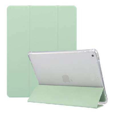 Смарт калъф със стойка и място за Apple Pencil за iPad 9, 7" (2017/2018) / Air 1 / 2 / Pro 9, 7" - светло зелено (31916)