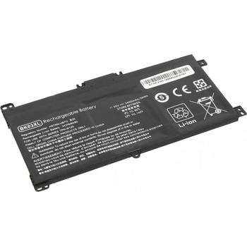 HP HP, 3 клетки, 11.55V, 3400mAh, Заместител (BK03XL)