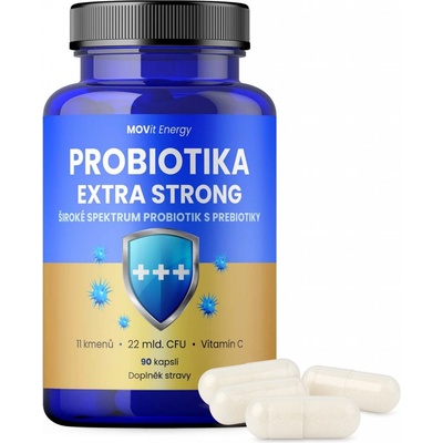 MOVit Energy probiotika EXTRA STRONG 90 kapslí – Zboží Mobilmania