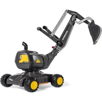 Rolly Toys RollyDigger Подвижен Въртящ се Багер Volvo сив