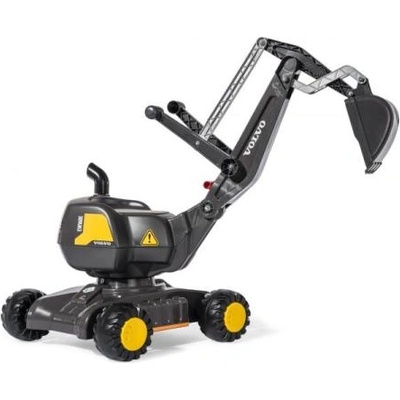 Rolly Toys RollyDigger Подвижен Въртящ се Багер Volvo сив