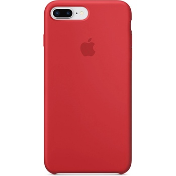 Púzdro Apple iPhone 8 Plus /7 Plus Silicone Case červené