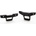 Traxxas Bumper, front (1)/ rear (1), TRX7635 (TRX7635)