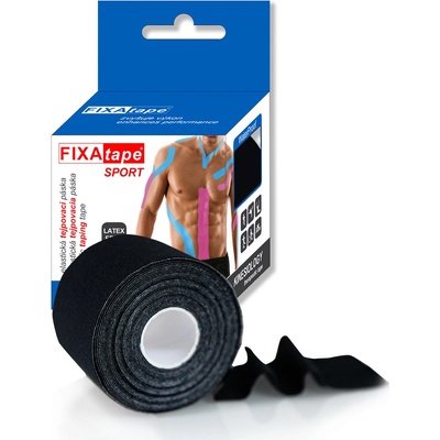 FIXAtape tejpovací páska Standard černá 5 cm x 5 m