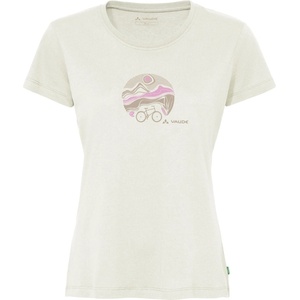 Vaude Дамска фланелка с къс ръкав за колоездене Vaude Women's Cyclist V T-shirt - Offwhite - размер 36 (EU) (116-5953-2312)