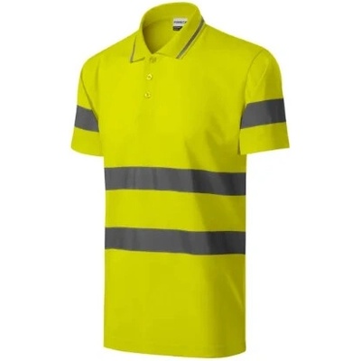 Rimeck 2V9 HV Runway polo tričko unisex fluorescenční žltá 2V99713 S