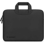 Wozinsky Качественa неопреновa чанта за лаптопи до 17 инча - Wozinsky WNT-17B Neoprene Laptop Bag 17.3" (черен) (WNT-17B)