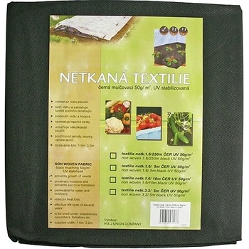 Strend Pro Garden B1303 Netkaná textília 1,6 x 10 m 50 g/m² čierna