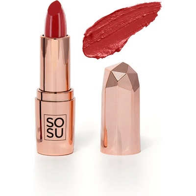 SOSU Cosmetics Matná rtěnka Let Them Talk Lipstick Seduction 3,5 ml