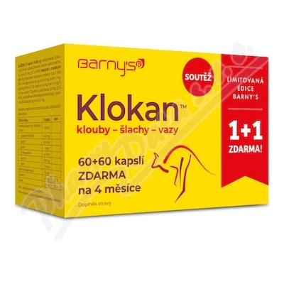 Barny's Klokan limitovaná edice 60 + 60 kapsúl
