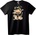 NOONEBRAND Тениска Милиардерска мечка с пари - 2XL, Black