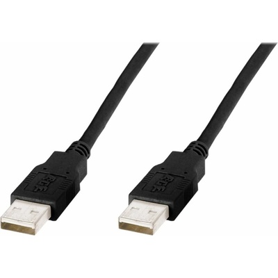 ASSMANN Кабел DIGITUS, от USB-A (м) към USB-A (м), 5m, AK-300101-050-S, черен (AK-300101-050-S)