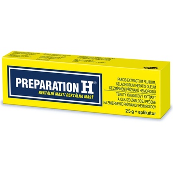 PREPARATION H RCT 10MG/G+30MG/G RCT UNG 25G