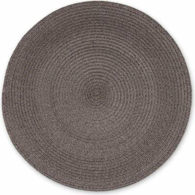 Continenta Prostírání kulaté hnědé 38 cm