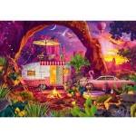 Schmidt Spiele Jeff Haynie: Camping Paradise in the Desert (1000 Pieces)