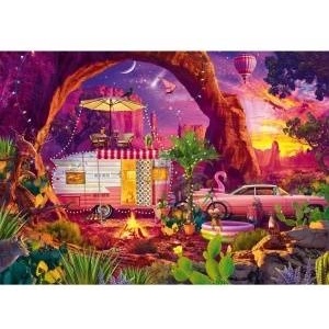 Schmidt Spiele Jeff Haynie: Camping Paradise in the Desert (1000 Pieces)