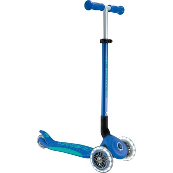 Globber Scooter Primo Foldable Plus Lights V2 modrá