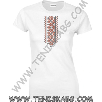 Fruit of the Loom Тениска - Шевица, бродерия 2453, 2454