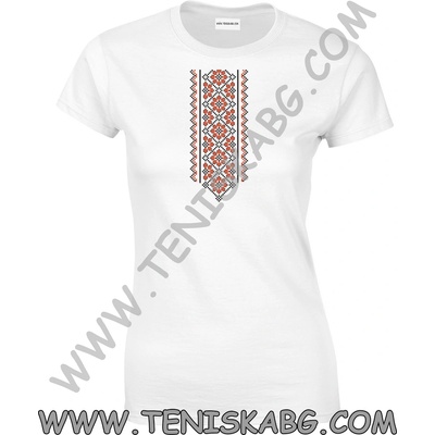 Fruit of the Loom Тениска - Шевица, бродерия 2453, 2454