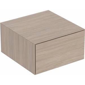 Geberit Стенен шкаф Geberit One, среден, бежов, дъб, с 1 чекмедже 45 см (505.078.00.5)