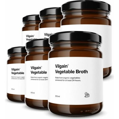 Vilgain Zeleninový vývar bez soli BIO 6 x 515 ml