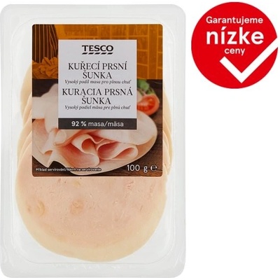 Tesco Kuracia prsná šunka 100 g