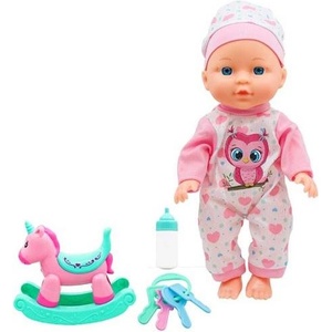 Ocie Игрален комплект OCIE - Кукла с люлка еднорог, 30 cm (OTM0057435)