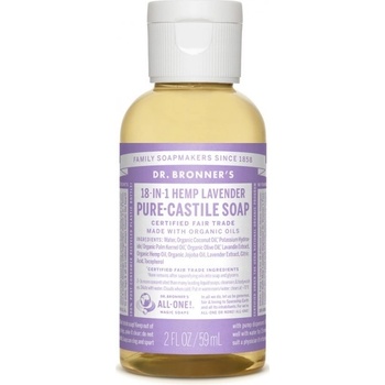 Dr. Bronner's tekuté univerzálne bio mydlo ALL-ONE Lavender 59 ml