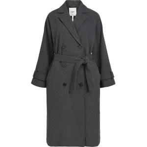 OBJECT Палто Object Keily coat - Grey (Dark Grey Melange)