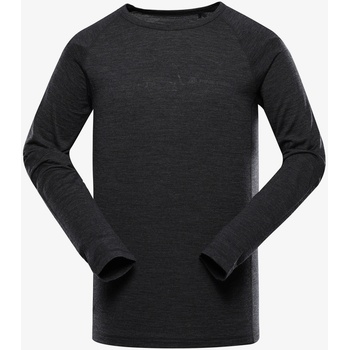 ALPINE PRO Мъжка риза от мериносова вълна ALPINE PRO MEREN ALPINE PRO | Cheren | МЪЖЕ | 4XL