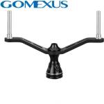 GOMEXUS Двойна дръжка GOMEXUS Carbon Handle for Spinning Reel DH 98mm Black за макари Shimano и Daiwa Риболовна макара