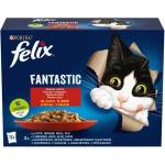 FELIX Fantastic® пауч в желе с вкус на пилешко, говеждо, заешко и агнешко