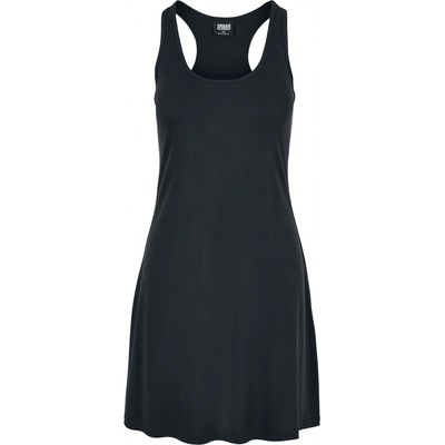 Urban Classics Šaty Ladies Modal Short Racer Back Dress černá