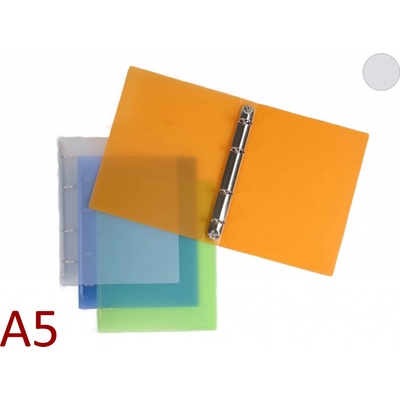 Karton P+P Opaline 4 kroužkový pořadač 25 mm čirý – Zboží Živě