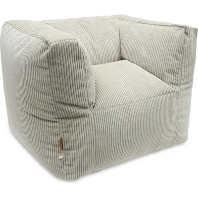 JOLLEIN Křeslo dětské Beanbag Corduroy Olive Green – Zboží Dáma