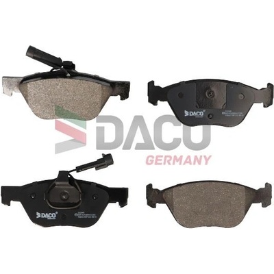Sada brzdových platničiek kotúčovej brzdy DACO Germany 322340