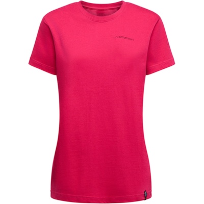 La Sportiva Дамска тениска La Sportiva Women's Crimp T-Shirt - Azalea / Redwood (916-6420-0112)