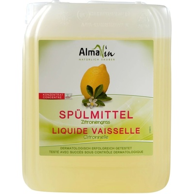 Almawin tekutý prostriedok na riad s citrónovou trávou 5 l