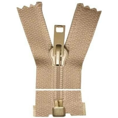 Spirálový zip, dělitelný - 65cm - béžový - WICO - BALENÍ 10 ks
