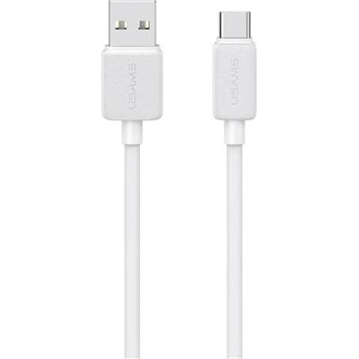 USAMS Кабел за данни USAMS KY USB - Type-C, 200 см, БЯЛ SJ693USB02 (SJ693USB02)