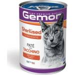 Gemon PATE CAT Sterilised with turkey - консерва - пастет за кастрирани котки в зряла възраст с пуйка 400 гр, Италия - 9954