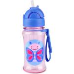 Skip Hop Zoo Tritan шише със сламка Butterfly 12m+