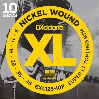 DAddario EXL125-10P
