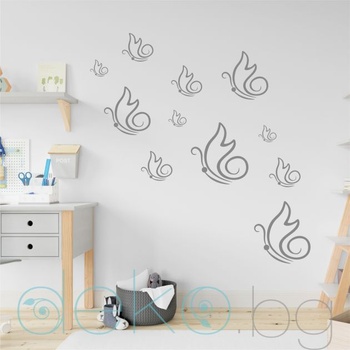 Image 1 of Абстрактни пеперуди - комплект 11 бр (5212)