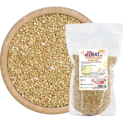 eBrat.sk Nepražená pohánka lúpaná 1 kg