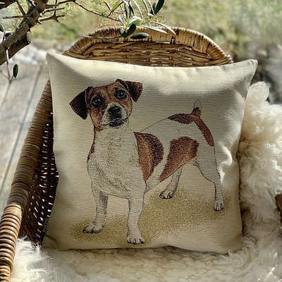 Frau Perez pes oriešok 45 x 45 cm