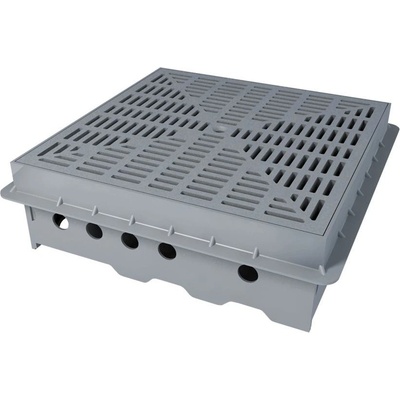 Šachta kontrolní pro vegetační střechy TOPWET TWZ 300×300×130 mm
