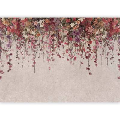 Vliesová fototapeta Murando 3D boho květiny 350x256 cm