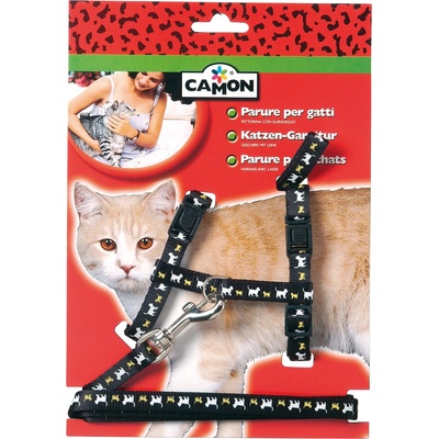Camon cat harness and lead - Комплект регулируем нагръдник с повод за котки 1 брой