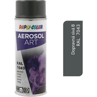 Dupli color Aerosol Art Lesk, rýchloschnúci-univerzálny akrylát v spreji - Ral 7043 400ml